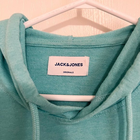 Jack & Jones Blue Originals Hoodie - Picture 3 of 3